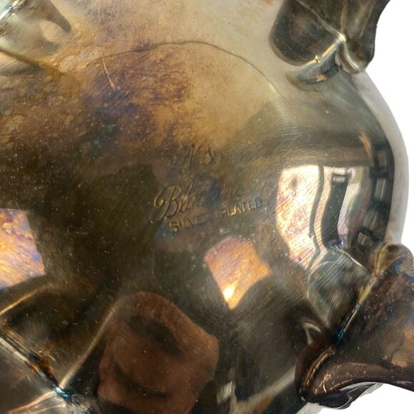 Vintage Silver Plated Unique Tea Poured Creamer C72Q‎ - Picture 8 of 8